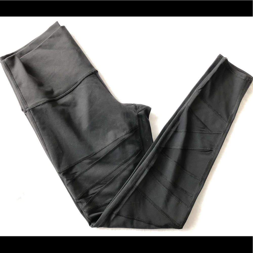 Lululemon Wunder Under Pant Mesh Size 12